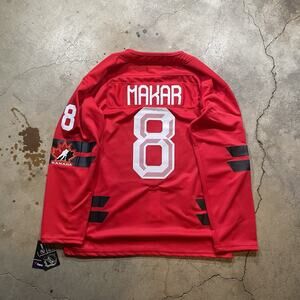 Cale Makar Team Canada 2026 Olympic Red Jersey Mens Size M NEW